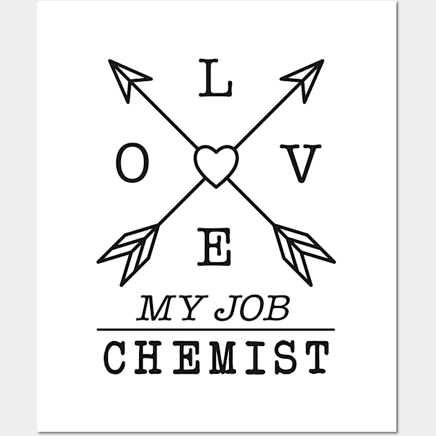 Chemist profession Wall Art by SerenityByAlex